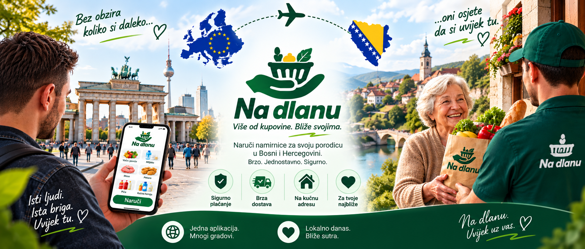Na dlanu dostava za dijasporu